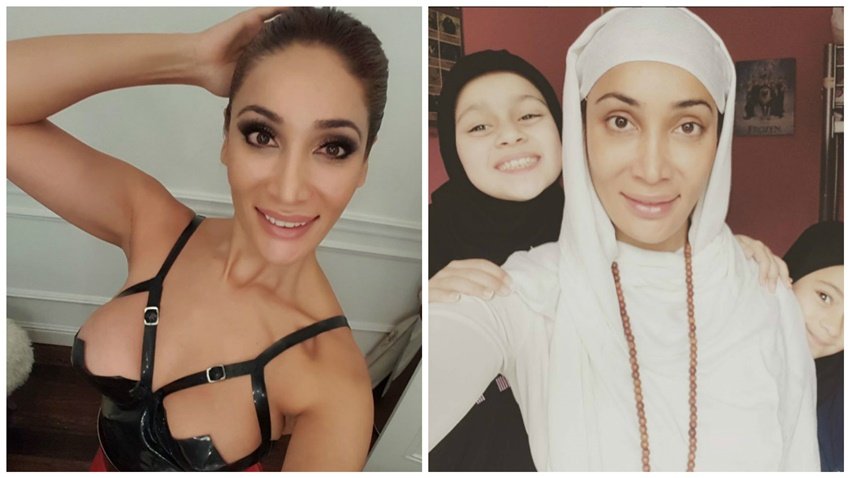 Gaia mother sofia, Sofia Hayat, sofia hayat divine tattooes, sofia hayat om bindi, sofia hayat om tattoo, sofia hayat spiritual journey, sofia hayat transformation, sofia hayat turns nun