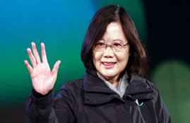 Tsai Ing-wen,Taiwan,woman president,economy,Taipei,Sun Yat-sen,Republic of China,World War II,Beijing