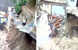 Uttarakhand, tehri, highway, Uttarakhand highway, Uttarakhand highway blocked, Cloudbursts, tehri Cloudbursts