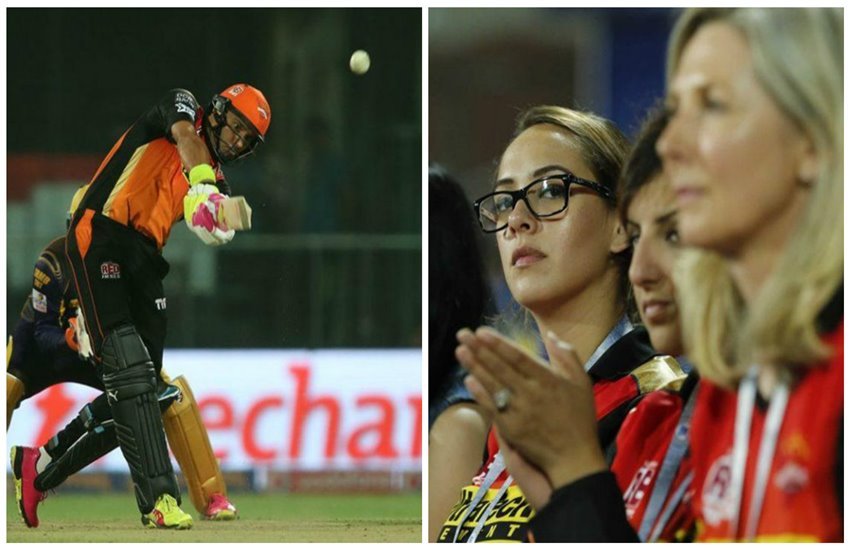 IPL 2016, kkr vs SRH, hazel keech, yuvraj singh, SRH