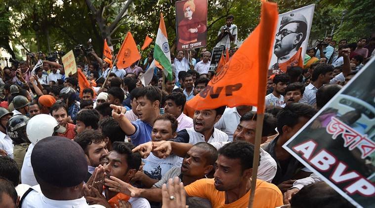 jadavpur university, ABVP jadavpur university, Jadavpur university ABVP, Jadavpur university students, anti national jadavpur university, india news