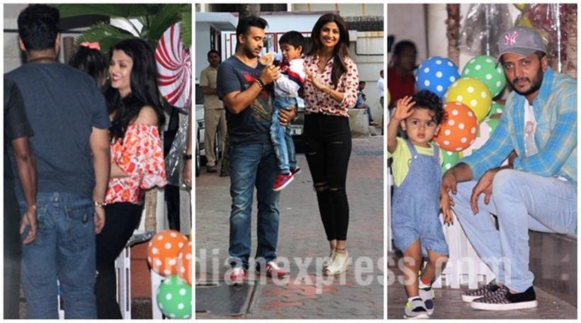 Shilpa Shetty, Shilpa Shetty son, Shilpa Shetty Son Vivaan, Aishwarya Rai Bachchan, Viaan, Viaan birthday pics, Viaan birthday party, Viaan Raj Kundra, Viaan Raj Kundra birthday, Raj Kundra, Raj Kundra Son, Abhishek Bachchan, Riteish Deshmukh, Genelia Deshmukh, Entertainment news
