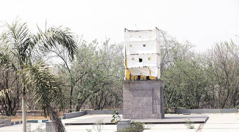 ambedkar statue, dr ambedkar birthday, pune administration, SPPU, ambedkar statue at pune university, savitribai phule pune university