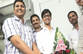 ansar ahmad, UPSC, UPSC exam result, muslim boy cracks upsc, muslim boy cracks civil services, upsc result 2015, upsc achievers, civil services exam 2015, pune news, maharashtra news