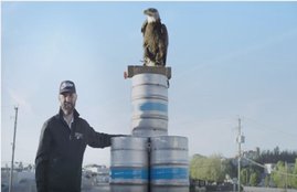 "eagles, Current Affairs, CBC Radio, All Points West, Duncan, advertising, beer
