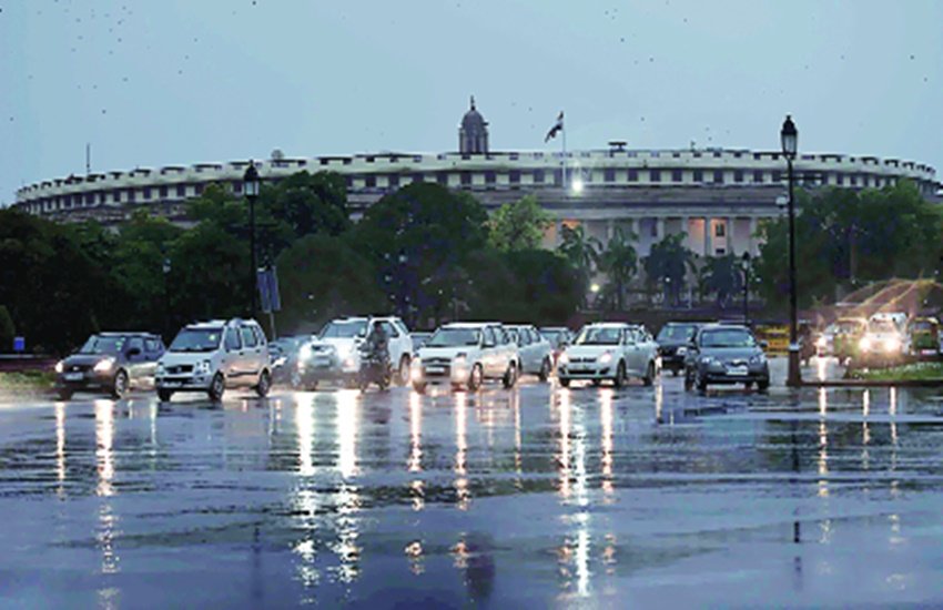New Delhi, Noida, rain, weather