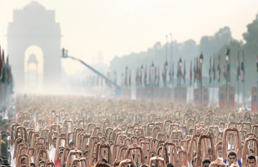 international yoga day, narendra modi, BJP, june 21 yoga day, non BJp parties, sectarian agenda, OM, enchant om, University Grants Commission, Jaspal S Sandhu, indian express news, yoga news,yog diwas latest news