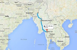 india thailand highway, india myanmar thailand road, Regional Comprehensive Economic Partnership, Laem Chabang Port, india to thailand road