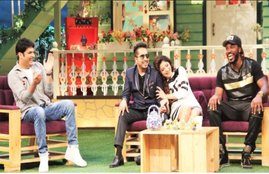 Krushna Abhishek, Krushna Abhishek latest news, Krushna Abhishek tv show, Mika Singh, Mika singh news in hindi, Kapil Sharma, Mika Singh The Kapil Sharma Show, Kapil sharma mika singh pics, mika singh kapil sharma show pics, Navjot Singh Sidhu, The Kapil Sharma Show, Comedy nights, kapil sharma comedy, Television News, Entertainment News