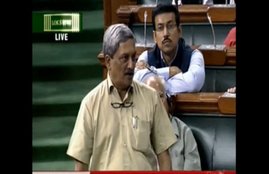 agusta westland deal, lok sabha, manohar parrikar, agusta westland scam, agusta deal scam, anurag thakur, jyotiraditya scindia, parliament, lok sabha latest news