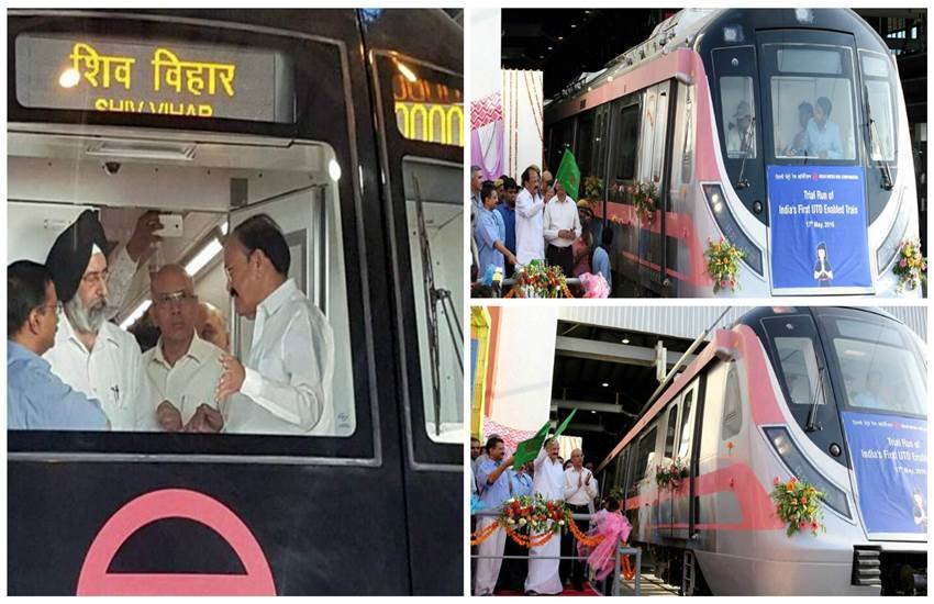 Delhi trial run driverless metro, driverless metro train, driverless metro delhi, driverless metro arvind kejriwal, driverless metro Venkaiah Naidu, delhi metro driverless, driverless metro in delhi, driverless metro train delhi, driverless metro trial run, trial run driverless metro