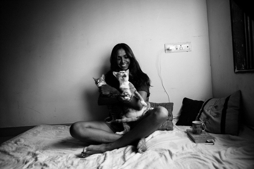 real lives of models, model photos, indian model photos, meera ganahapathi, vijit gupta, models in their real lives photos