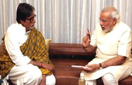 modi government, narendra modi, modi govt 2 year, amitabh bachchan, two years of modi govt, amitabh modi event