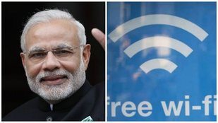 free wifi,railway staion, patna, ranchi, visakhapatnam, modi government