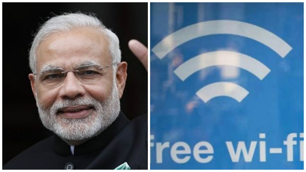 free wifi,railway staion, patna, ranchi, visakhapatnam, modi government