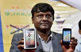 Namotel Acche Din, Namotel Acche Din price, Namotel Acche Din smartphone, World cheapest smartphone, 99 Rs smartphone, Namotel price, Namotel Acche Din launch date,
