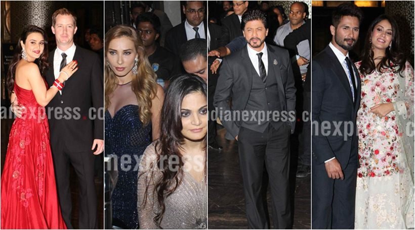 Preity Zinta, Preity Zinta reception, Preity Zinta wedding reception, Gene Goodenough, Preity Zinta Gene Goodenough, Preity Zinta reception pics, Salman Khan, iulia vantur, Salman khan Iulia Vantur, Shah Rukh Khan, Shahid Kapoor, Shahid Kapoor mira Rajput, Shahid Mira, Preity Zinta wedding reception pics, Preity goodenough, Yuvraj Singh, Hazell Keech, Preity Zinta reception photos, Preity gene goodenough, Preity Zinta gene goodenough reception, Preity Zinta marraige reception, Preity Zinta pics, Entertainment news