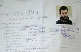 rahul gandhi, ghaziabad police, indirapuram, rahul gandhi news, rahul gandhi driver, uttar pradesh police, rahul gandhi indirapuram, ghaziabad latest news, indirapuram news