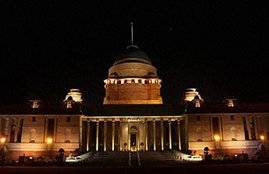 President House, Pranab Mukharjee, bomb threat, police, rumor, Independence day 2016