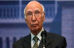 भारत के साथ जब भी बातचीत होगी, कश्मीर एजेंडे में शीर्ष पर: सरताज अजीज