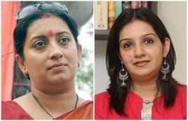 Smriti Irani, Priyanka Chaturvedi, smriti irani priyanka chaturvedi, smriti irani twitter, smriti irani security, priyanka chaturvedi congress,