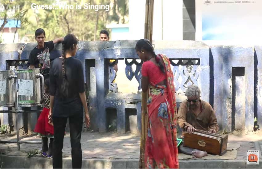 sonu nigam, sonu nigam video, sonu nigam being indian video, being indian video, sonu nigam song, sonu nigam news, entertainment news, the roadside ustaad, sonu nigam roadside song