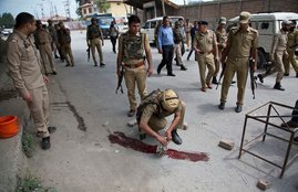Srinagar, Srinagar shooting, J&K shooting, terrorists, srinagar terrorists, srinagar militants, militants, militants killed, Srinagar militants, militants, india news