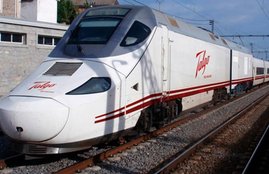 Speed trial, Spanish-built Talgo train