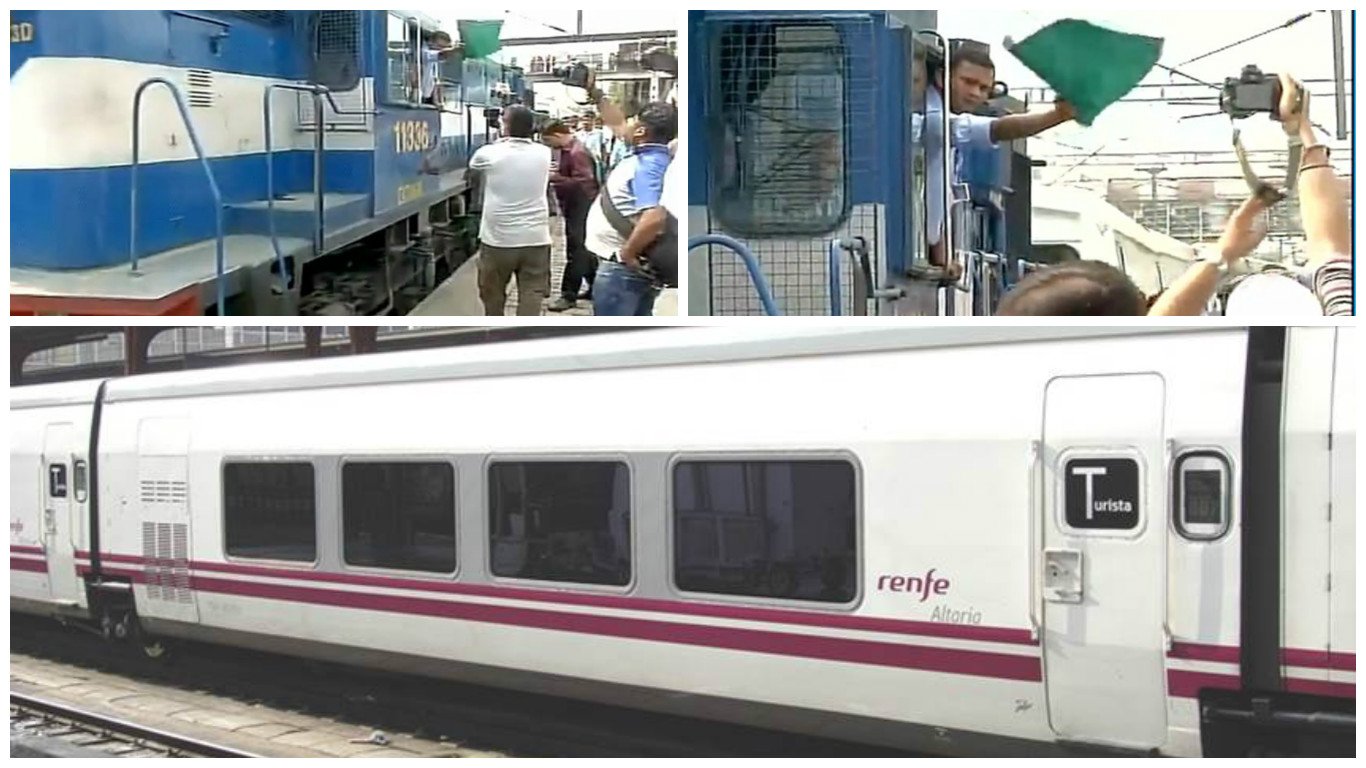 Talgo Train, Speed trial, Bareilley-Moradabad, Talgo High Speed train