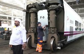 talgo train, talgo train india, talgo train trail, talgo train news, talgo train photos, talgo train Bareilly-Moradabad route, india talgo train, talgo train spain