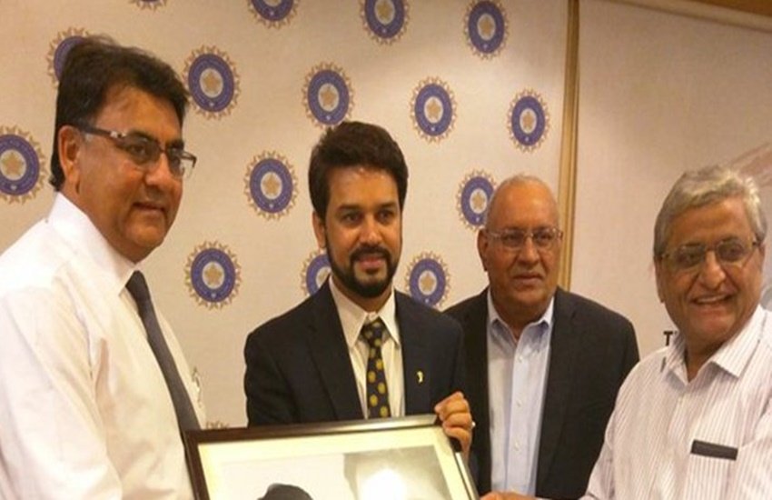 Anurag Thakur, BCCI president, Shashank Manohar
