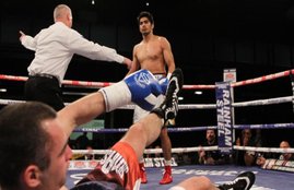 Vijender Singh, Vijender pro boxing, Vijender sixth bout, Vijender Andrzej Soldra, Vijender India boxing