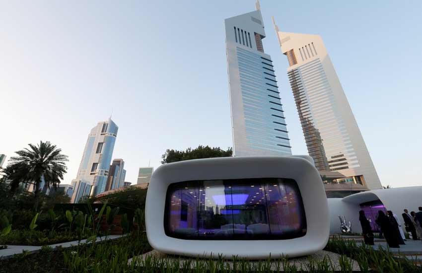 Dubai, Dubai 3D printed office, 3D office, Dubai Future Foundation, 3D printed building, WinSun Global, HP, HP 3D print, sheikhdom, sheikhdom incubator, technology news, science news