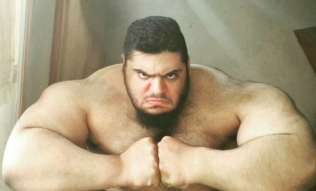 amazing hulk,amazing hulk lookalike,Hulk,hulk for real,real life hulk,Sajad Gharibi