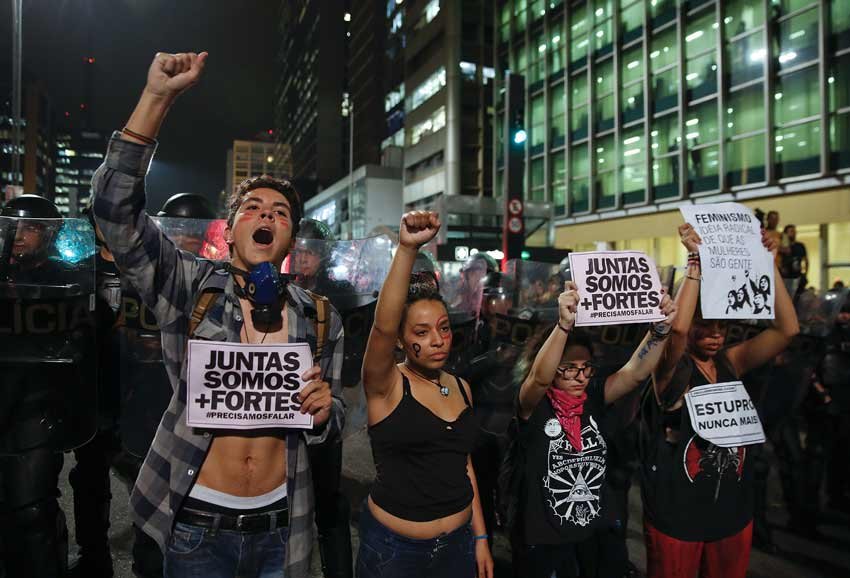 gang rape Brazil, gang rape protests, Rio de Janeiro gang rape, 16-year-old girl gang rape, rape, protest, Brazil, culture, video