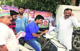 hiked prices, patrol, diesel, campaign, congress, bjp, aap, news delhi