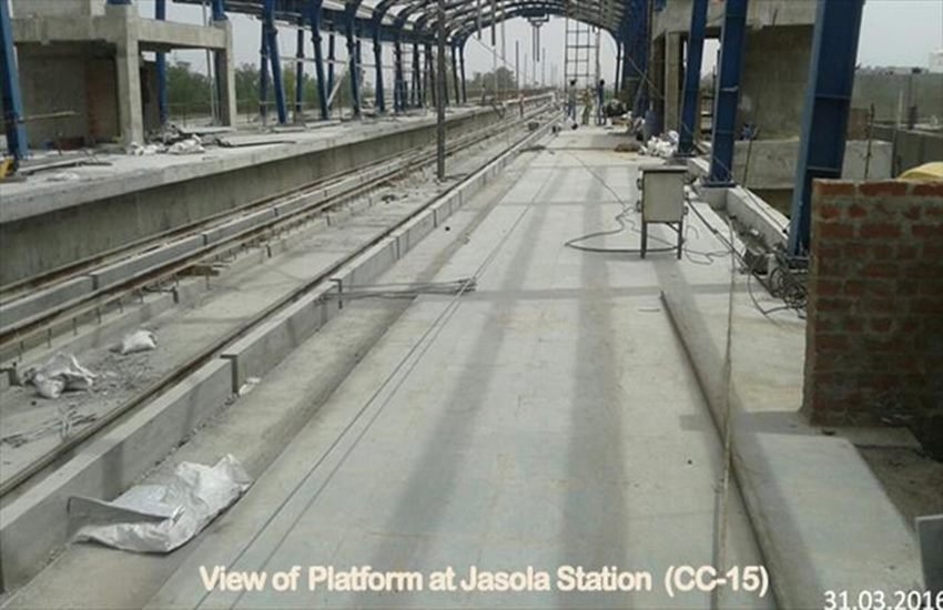delhi, delhi metro, magenta line, kalindi kunj station, okhla vihar metro station, janakpuri, botanical garden, DMRC, arvind kejriwal. indian express delhi, delhi news
