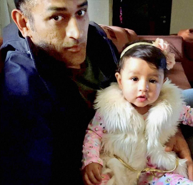 MS Dhoni, MS Dhoni Daughter, Ziva, Ziva Dhoni, Mahendra Singh Dhoni, Ziva pics, MS Dhoni Daughter pics, Ziva pictures, Ziva photos, MS Dhoni Ziva pics, Dhoni Ziva, Dhoni Ziva pics, Ziva Latest Pics, india vs zimbabwe, ind vs zim, India Zimbabwe tour, Sakshi dhoni, Cricket News, India News, Jansatta
