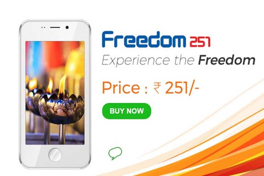 Freedom 251: स्मार्टफोन में 3.2 मेगापिक्सेल का रियर कैमरा लगा है जबकि सेल्फी के लिए 0.3MP का फ्रंट फेसिंग कैमरा मौजूद है। स्मार्टफोन एंड्राइड 5.1 लोलीपॉप पर काम करता है। इसके अलावा इसमें 1जीबी की रैम, 8 जीबी की इंटरनल स्टोरेज जिसे 32 जीबी तक बढ़ाया जा सकता हैं। फ्रीडम 251 में 1450 एमएएच की बैटरी दी गई है, साथ ही फोन 3जी सपोर्ट करने वाला एक ड्यूल-सिम स्मार्टफोन है।