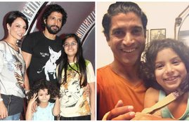 Farhan, Farhan Akhtar, Shakya Akhtar, Akira Akhtar, Zinda Tour USA, Instagram, Akira Broken elbow, warrior, Wazir, Rock On, Adhuna Bhabani