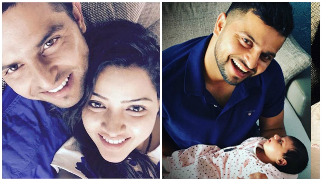 Gracia,Gracia Raina,Indian Cricketer Suresh Raina,Suresh Raina,Suresh Raina & wife Priyanka,Suresh Raina becomes father"