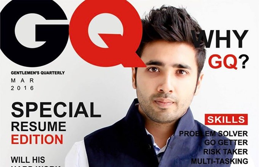Sumukh Mehta, GQ, Resume, creative CV, curriculum vitae