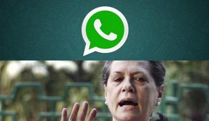 Sonia Gandhi, Whatsapp, Sonia Gandhi Objectionable Pic, Obscene pics of Sonia Gandhi, Narendra Modi
