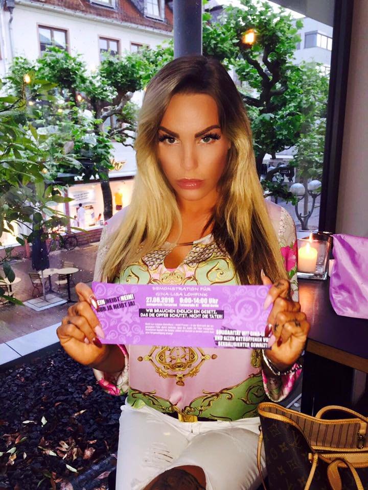 German Model, German Woman, Gina-Lisa Lohfink, Womens Rights, German Model Raped