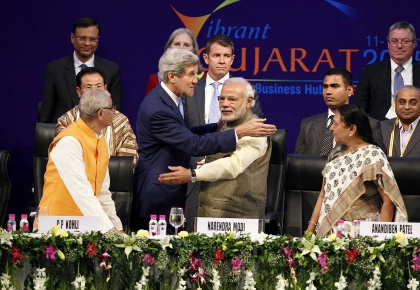 Narendra Modi, PM Modi, Modi US Visit, Modi foreign tour, narendra Modi awkward narendra Modi awkward hug, moment, barack obama, US President, Narendra Modi hugs barack obama, Narendra Modi Barak obama meet, Narendra Modi pics, modi US Visit pics, narendra Modi handshakes, Prince William, Prince William india visit, Prince William narendra Modi handshake, modi Prince William pics, Shinzo Abe, John F. Kerry, Tony Abbott, Mukesh Ambani, India News