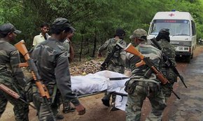 chhattisgarh, pipe bomb, two soldier injured, naxsal,