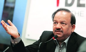 Environment Minister Harsh vardhan