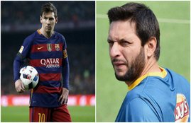 Shahid Afridi, Lionel Messi, Football, Soccer, Messi Retirement, Afridi Retirement, Afridi Trolled, Twitter trolls