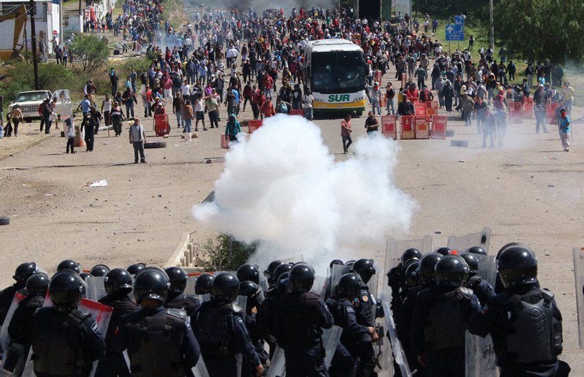Mexico Protest, Mexico teachers Protest, police teacher clash, Mexico Latest news, Mexico Oaxaca