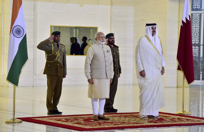 Narendra Modi, Modi Welcome Emiri Diwan, Modi in India, India Qatar Deal, India Qatar Energy Deal